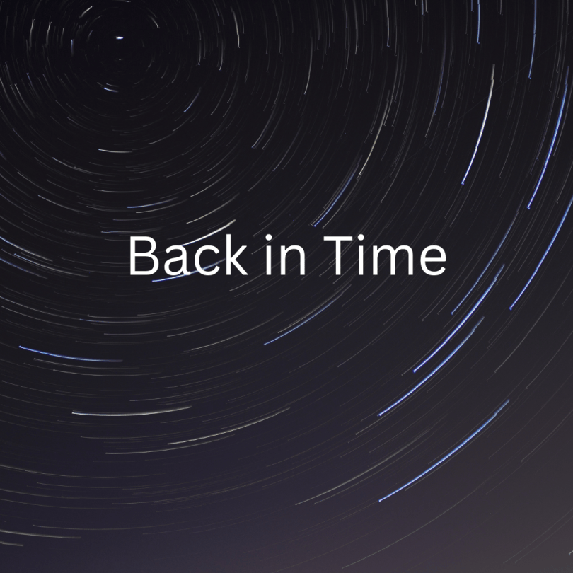 Back in Time