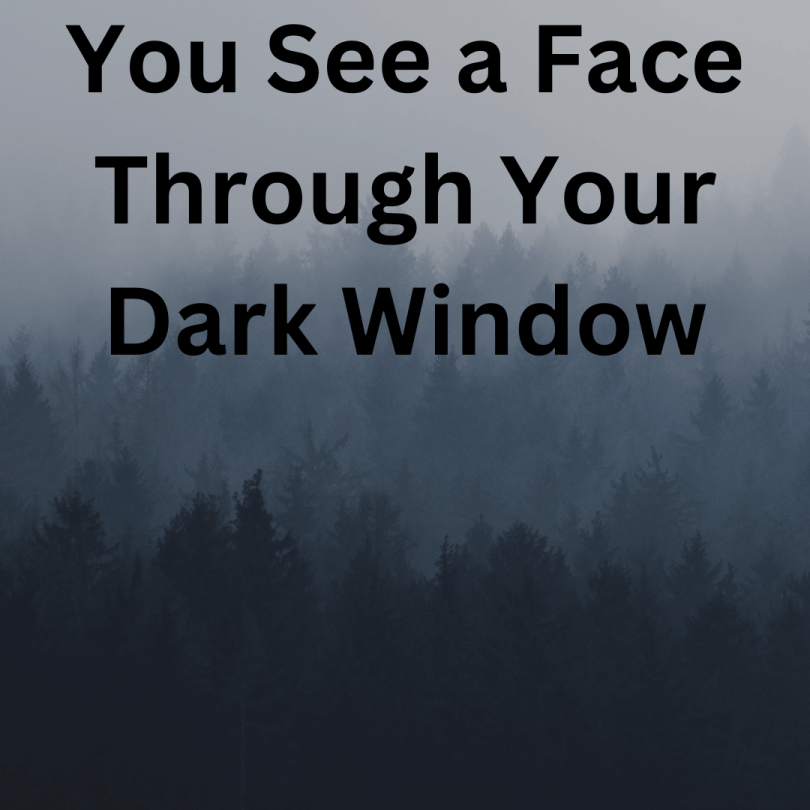 You See a Face Through Your Dark Window